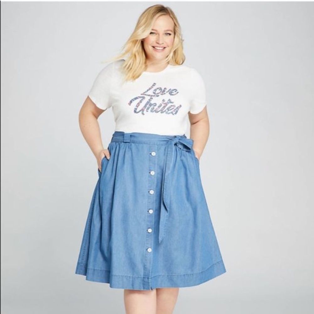 Lane Bryant Love Unites Tee